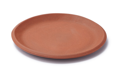 常滑焼　田土　皿朱　約直径15cm　税込1,290円