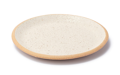 常滑焼　山土　皿白　約直径15cm　税込1,490円