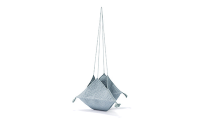 <p>バッグ　／グレー&times;オフ白<br>27&times;27cm 税込3500円</p>
