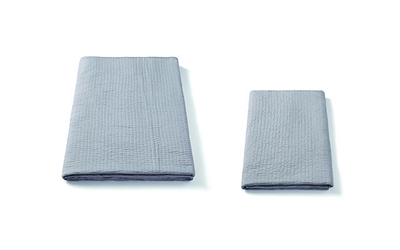 <p>多様布／グレー&times;オフ白<br>180&times;260cm　税込29000円</p>
<p>多様布／グレー&times;オフ白<br>100&times;200cm　税込15000円</p>