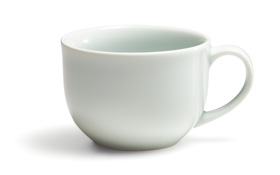 <p>青白磁　ティーカップ<br>約180ml　税込800円</p>